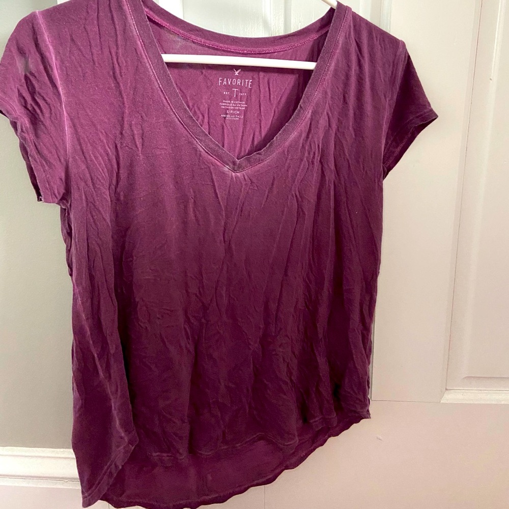 American Eagle V-Neck Tee